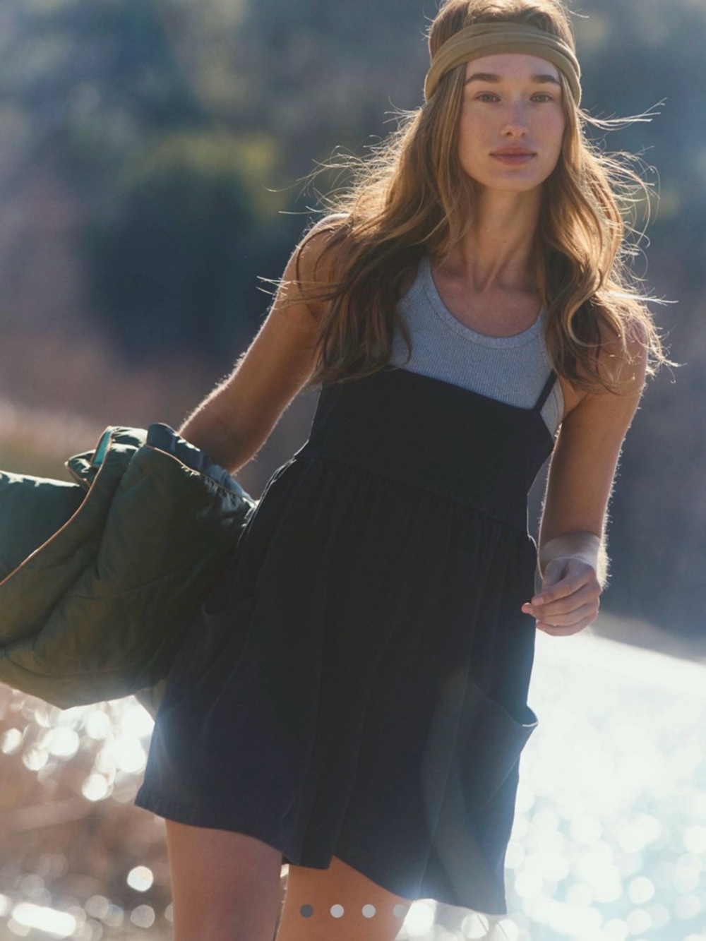 Free People Hot Shot Strappy Romper